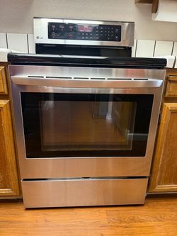 30 inch LG electric stove