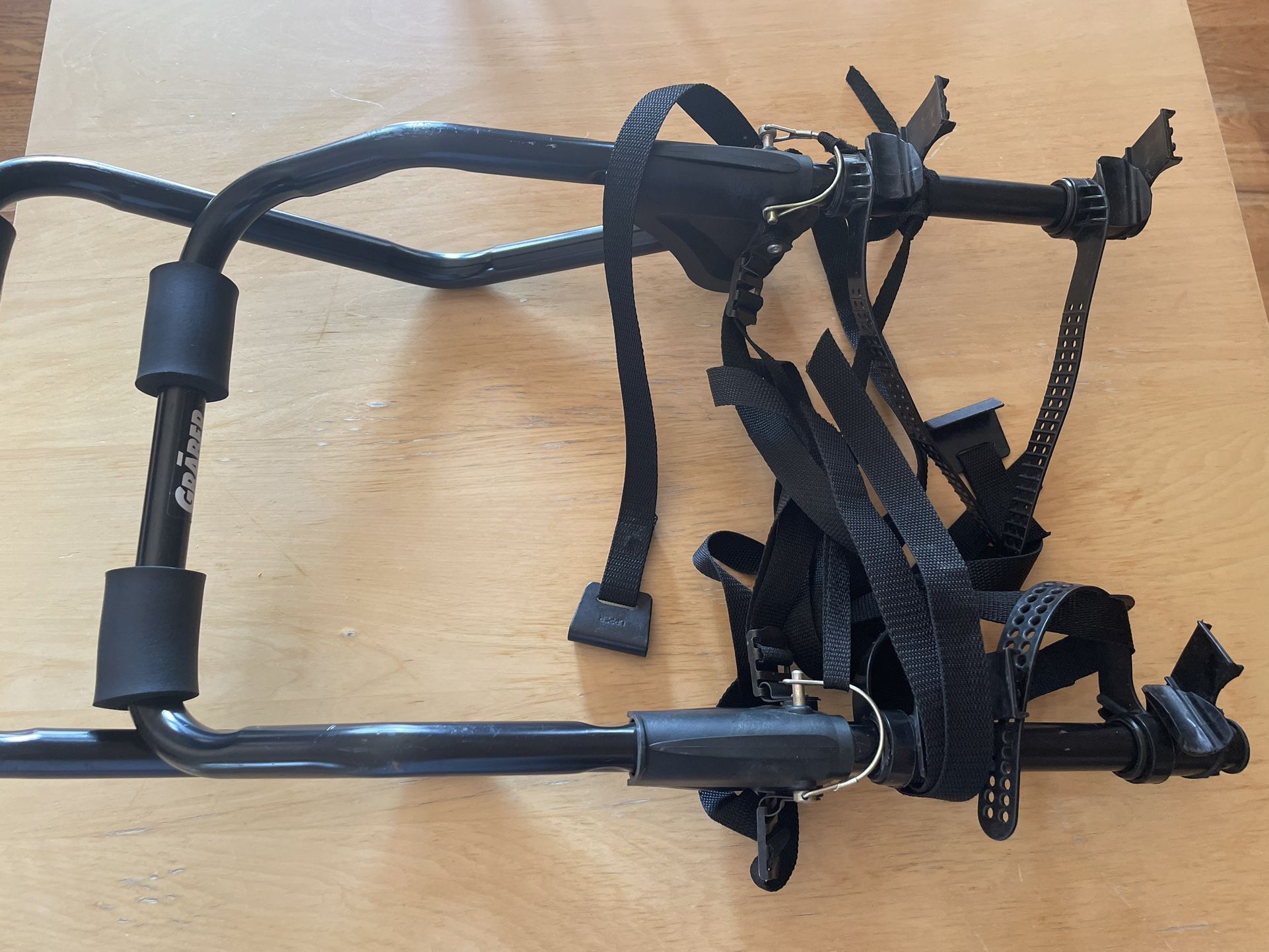 2-Bike Trunk Mount Rack