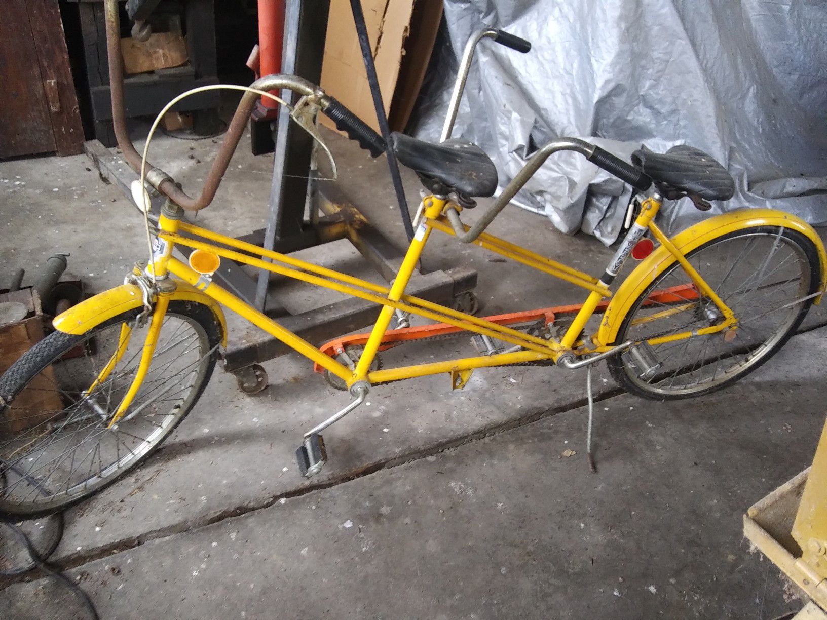 Vintage Huffy 2-seater bicycle