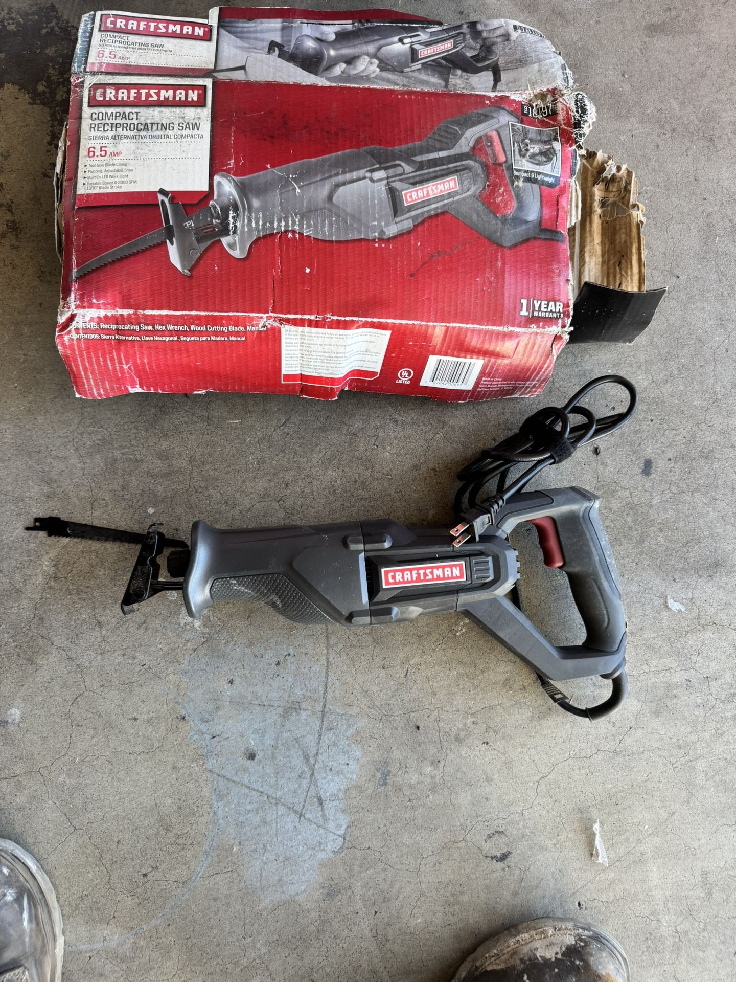Craftsman Reciprocating Saw