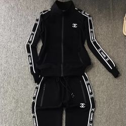 Women’s Black Two Piece Set