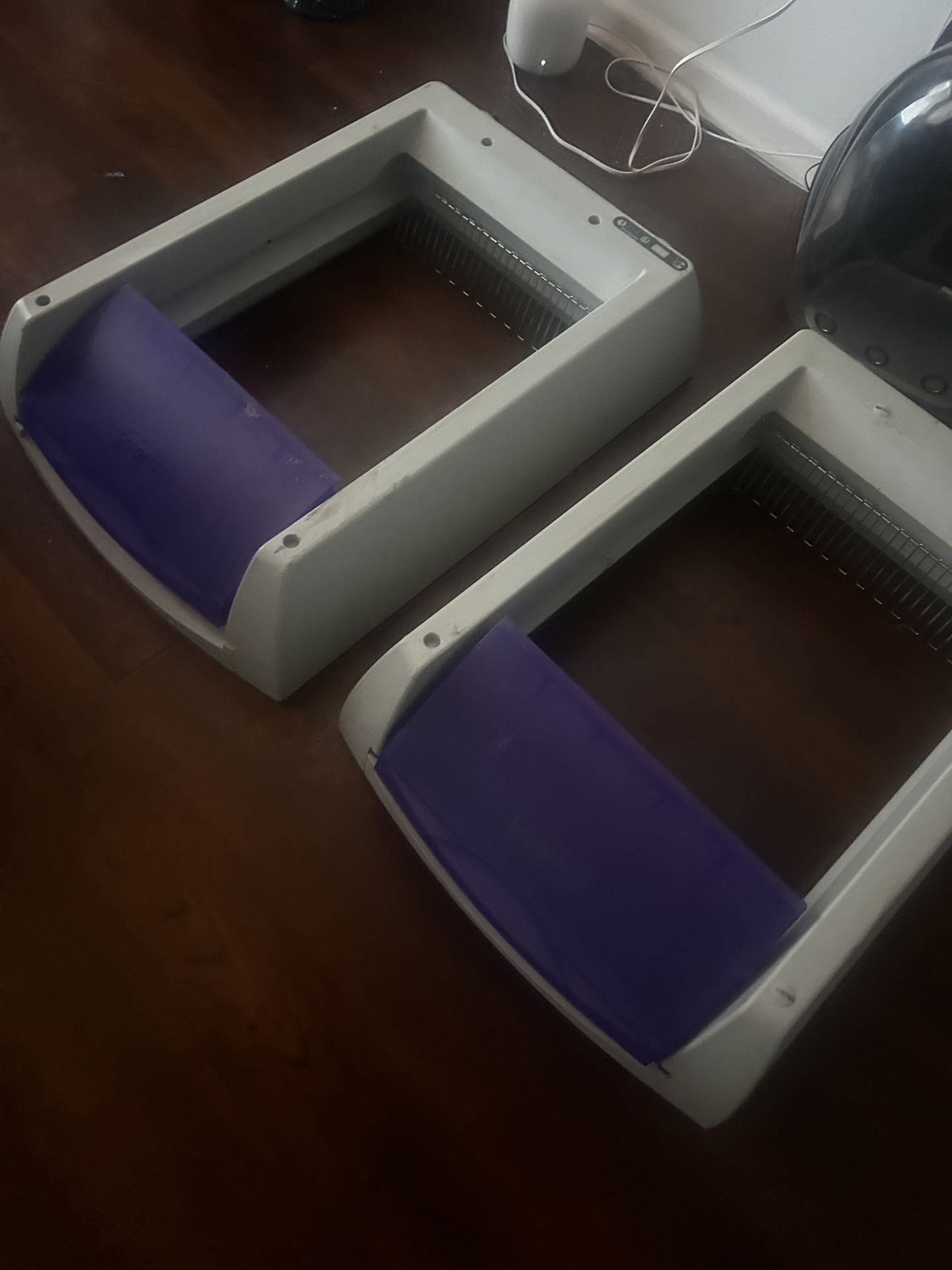 Two Automatic Cat Litter Boxes