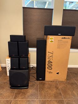 Polk Audio Home Theater Speaker System Set