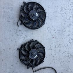 2 Electric Fans