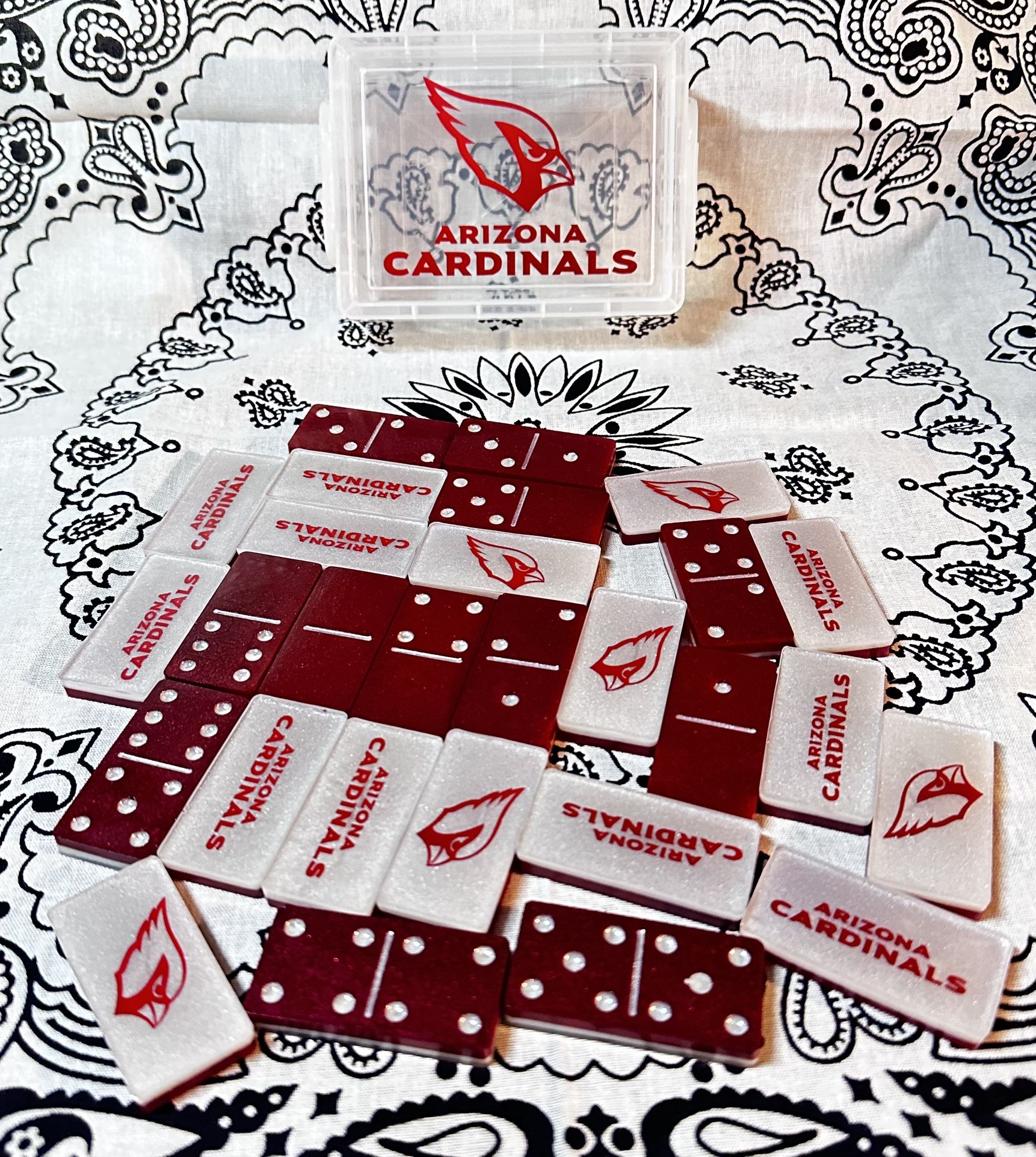 Custom Arizona Cardinals Dominoes