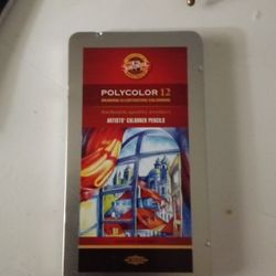 KOH-I-NOOR POLY COLOR 12 COLOURED PENCIL