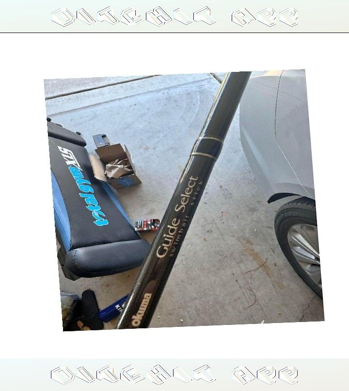 Swimbait Fishing Rod Excellent for Fishing Fans lawyer black
