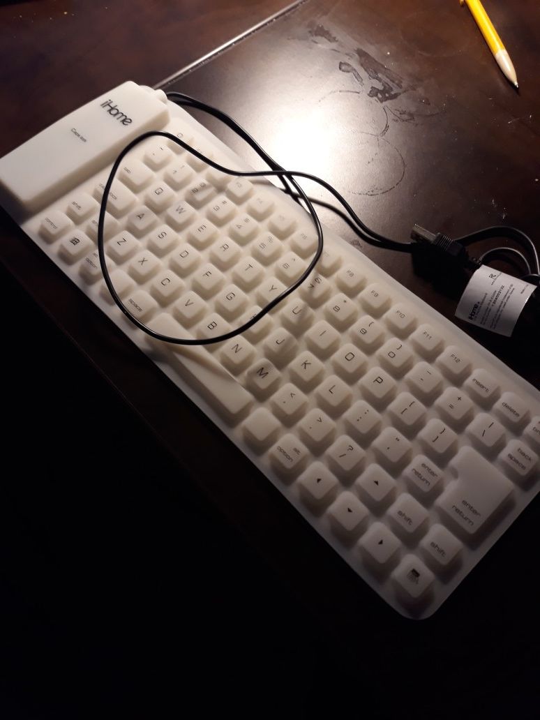 Flexible portable Keyboard IHome