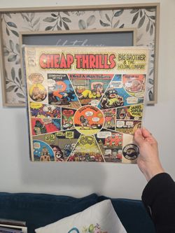Big Brother & The Holding Company Janis Joplin Vinyl Record LP