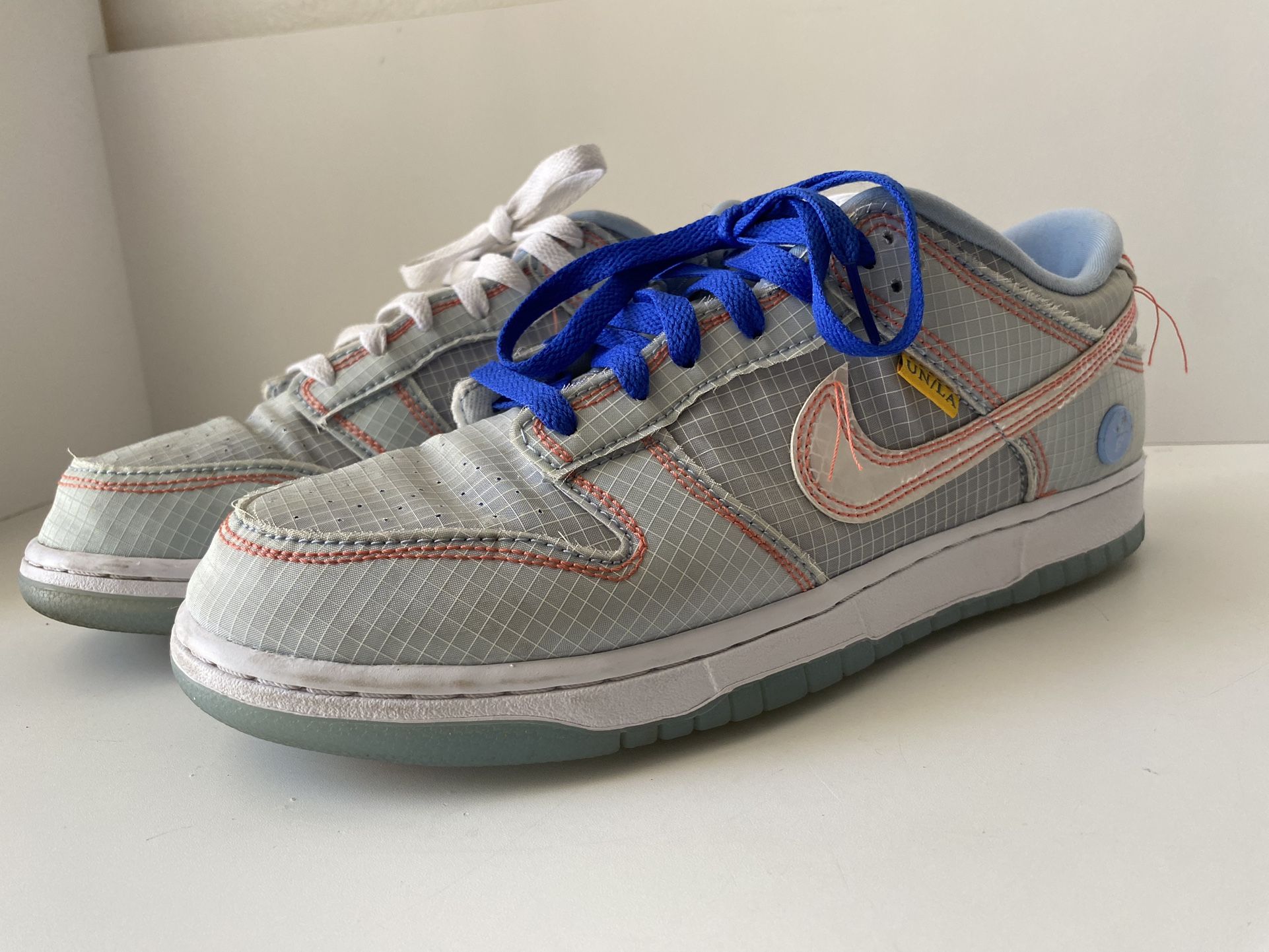 Union Nike Dunk Low Argon Blue New Size 11.5