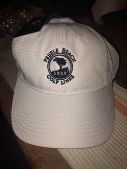 Authentic Pebble Beach Golf Links cap.