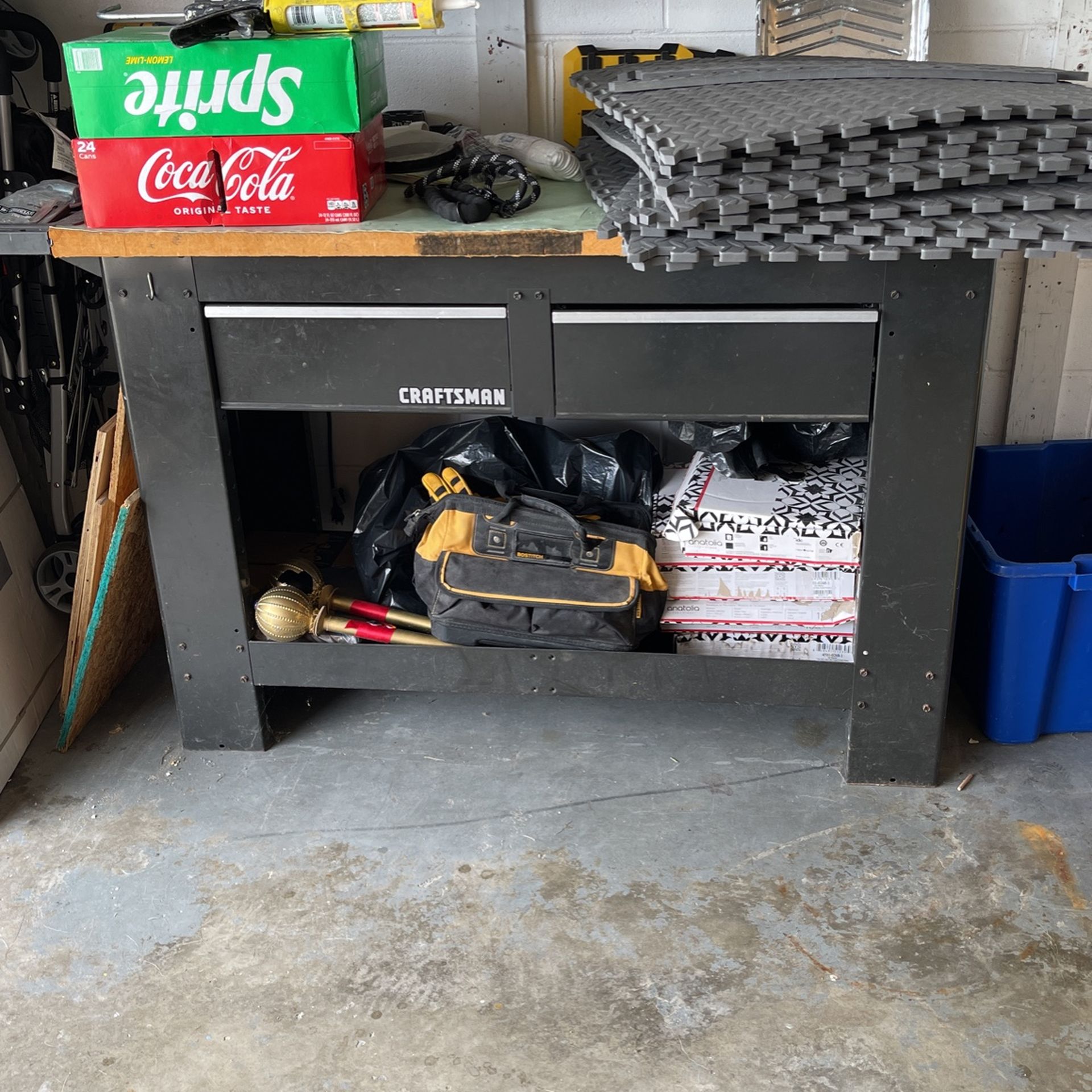 $20 Garage Tool Table/garage