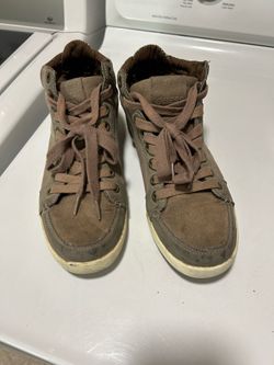 Brown High Top Guess Men’s Shoes Size 7