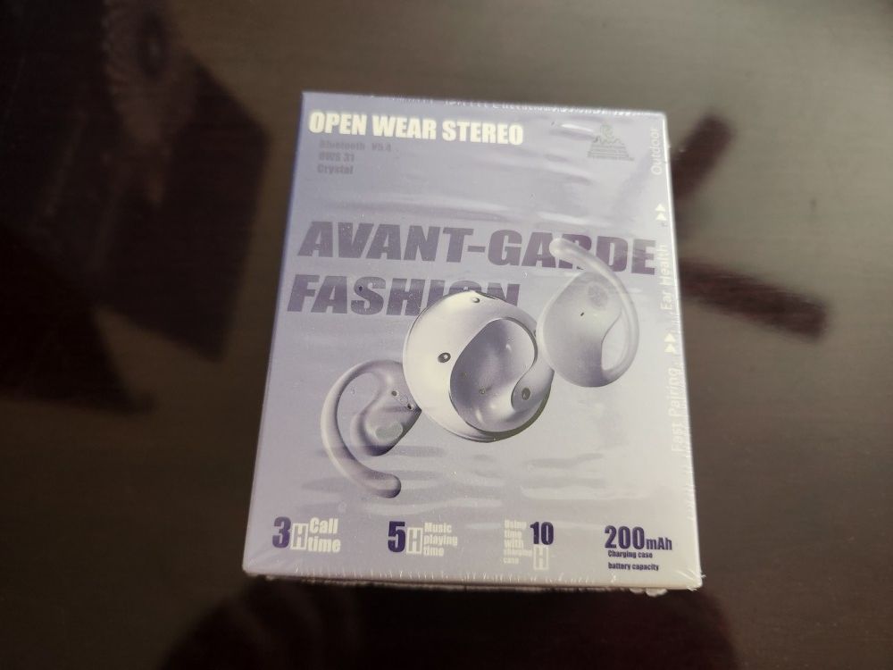 Open Wear Stereo Earbuds Avant Garde Fashion