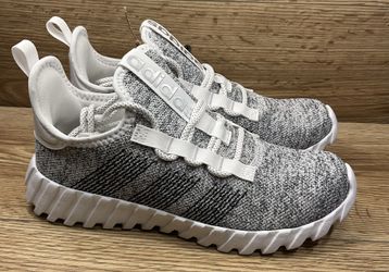 Size 5 - adidas kids Kaptir Flow Shoes Kids Grey / White