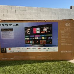 48C5 48” Lg smart 4k oled hdr tv