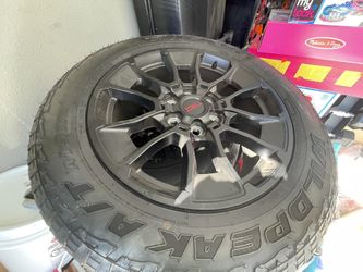 Factory Toyota Tires and Rhims