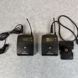 Sennheiser ew G4 Wireless Lavalier Microphone Set – SK 100 G4 Transmitter + EK 100 G4 Receiver (823–865 MHz)