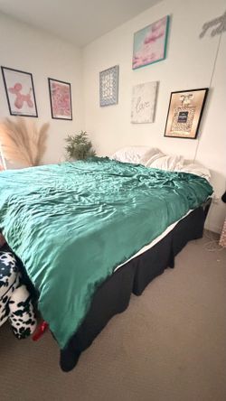 King size bed frame