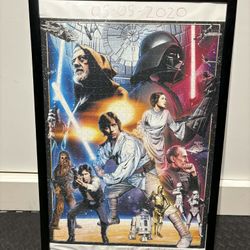Star Wars Vintage Art: The Circle is Now Complete - 1000 Piece Jigsaw Puzzle