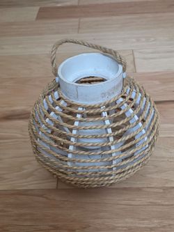 Vintage Lattern Tea Candle Display.
