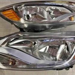 12-14 Ford Focus Headlights Luces Micas Calaveras Faros Faroles Focos Headlamps