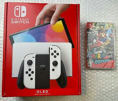 Nintendo Switch OLED Model w/ White Joy Con Brand New And Super