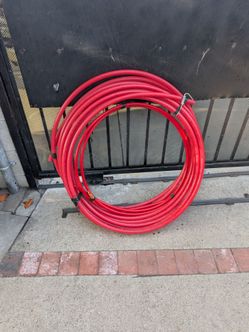 For water line 3/4   70 feet for$40.00
