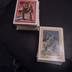 Highly Collectible GI Joe Cards 1991. 200 Card Set Missing 3 Cards 71, 27, 177 See Below
