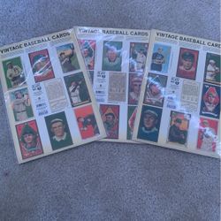 Baseball Cards Collecters Item 15$ Each .Or 45$ For All