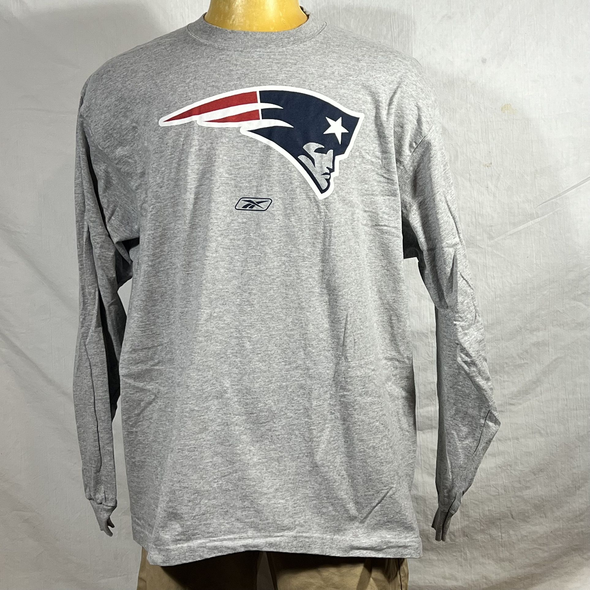 Reebok New England Patriots Thermal Long Sleeve T-Shirt