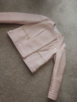 Leather jacket for woman's