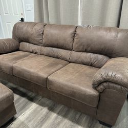 JCPenny Sofa and Ottoman 