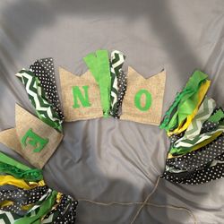 One Banner For High Chair