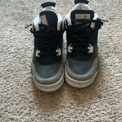 Nike Air Jordan Retro 4 Black Sneakers