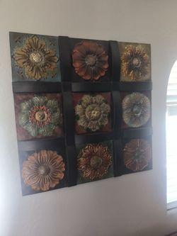 Iron picture like decoration