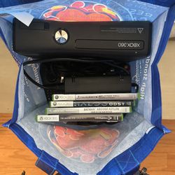 Fully Functional Xbox 360 W/ Games Great Deal!!!
