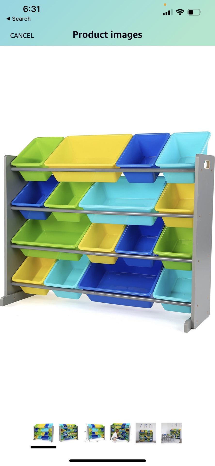 Toy Organizer Shelves (shelves Only) 