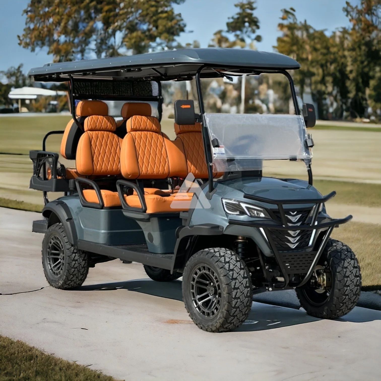 TPSPX 6 Seater Golf Cart Street Legal Extended Range 206AH Lithium Electric LSV with LED Lights $10,999 As Low 248 Month