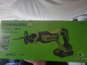 Greenworks 24V Brushless Reciprocating Saw RS326