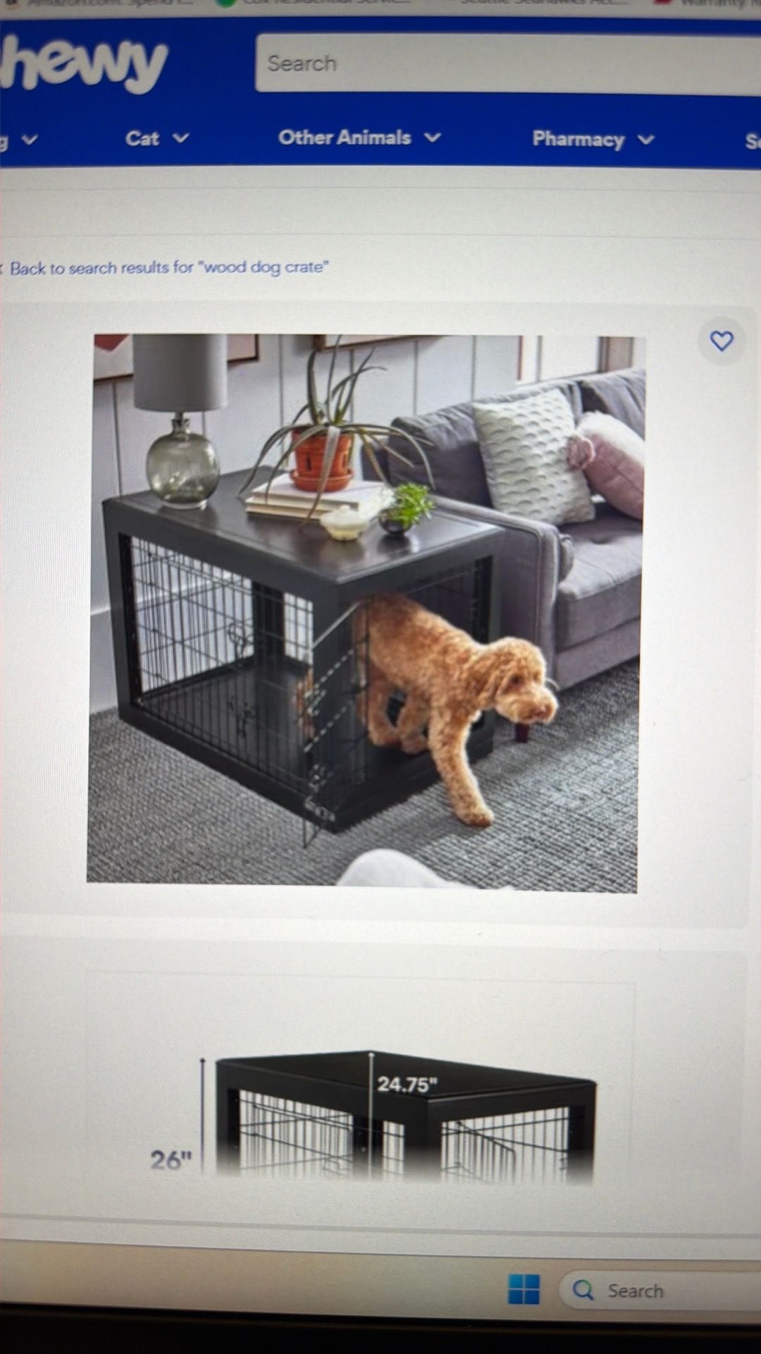 FRISCO Double Door Dog Crate