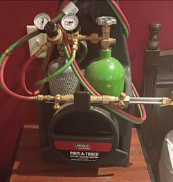 Lincoln Electric Port-A-Torch Cutting Welding Kit(oxy-acetaline)