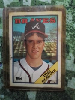 Tom Glavine Topps MLB Baseball Card