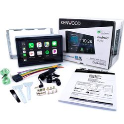 Kenwood DMX4707S 6.8" Digital Media Touchscreen Receiver w/Apple CarPlay and Android Auto

