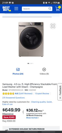 Samsung Washer Machine
