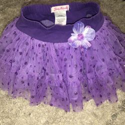 Baby Girls Fancy Purple Tutu/skirt 