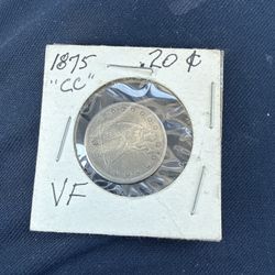 1875 CC 20 cents
