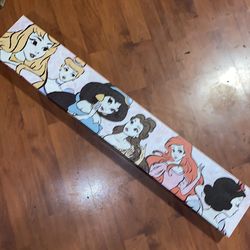 3 ft. Disney Princess Canvas