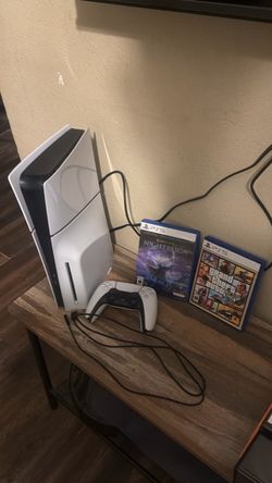 Ps5 disc edition w/2 games