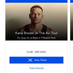 Kane Brown Tickets - 8/16 